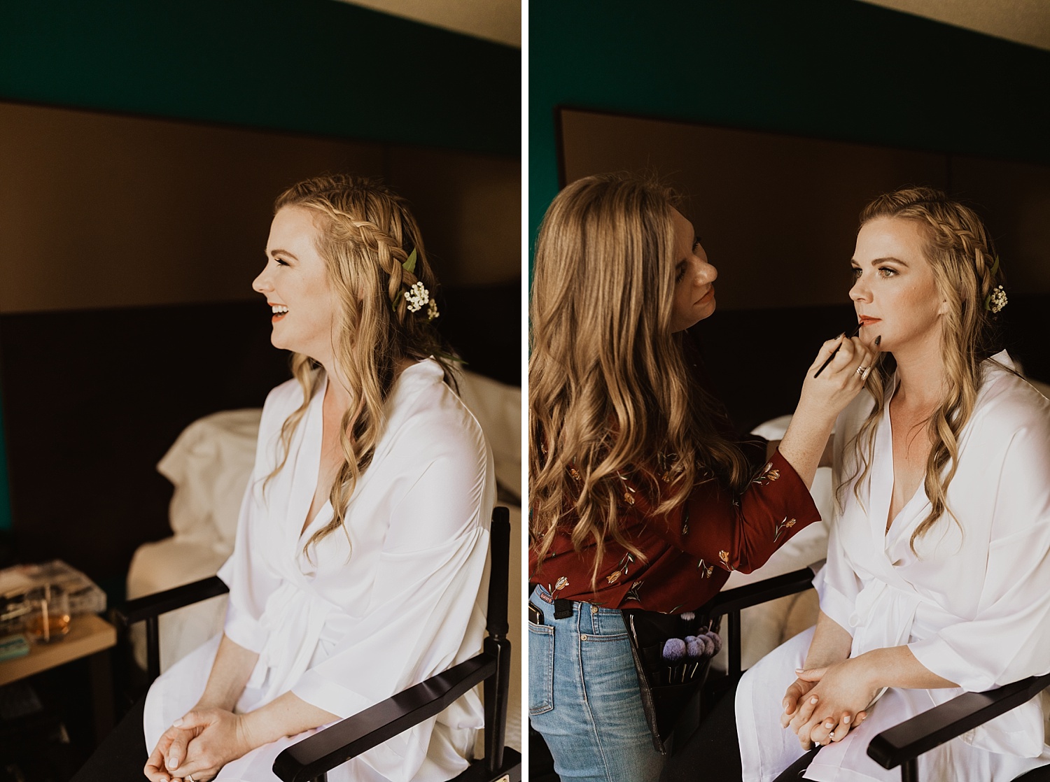 Colorado Wedding | Bridal Makeup | Wedding Hairstyles | Cassie Madden Photography